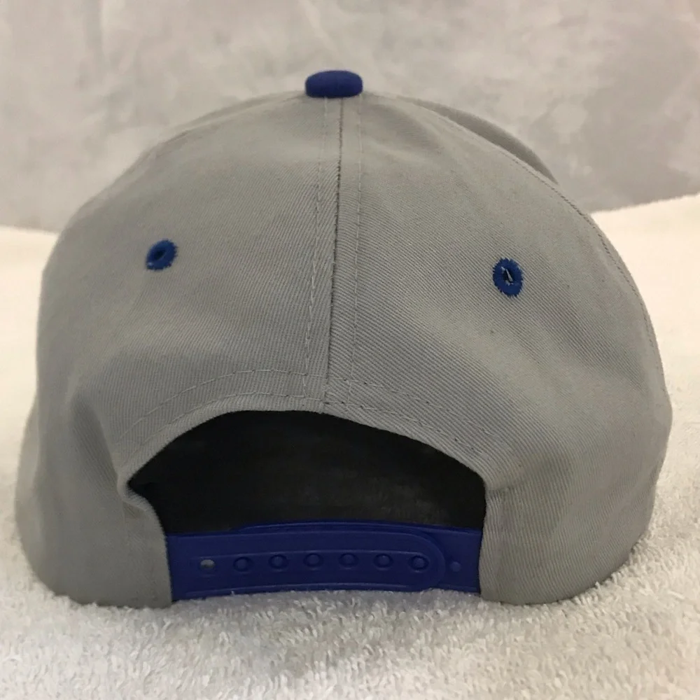 King Ice for London England Grey & Blue SnapBack Adjustable Travel & Ball Cap